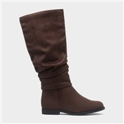 Krush Davina Womens Brown Knee High Boot (Click For Details)