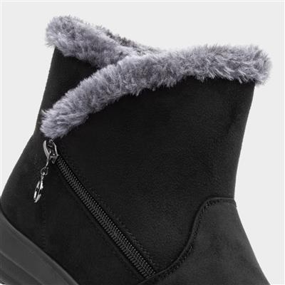 Olivia Womens Black Boot
