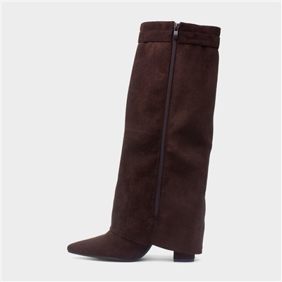 Cassidy Womens Chocolate Boot