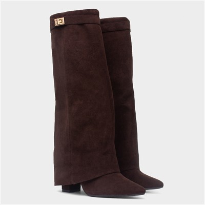 Cassidy Womens Chocolate Boot