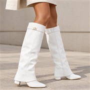 Truffle Collection Cassidy Womens White Boot (Click For Details)