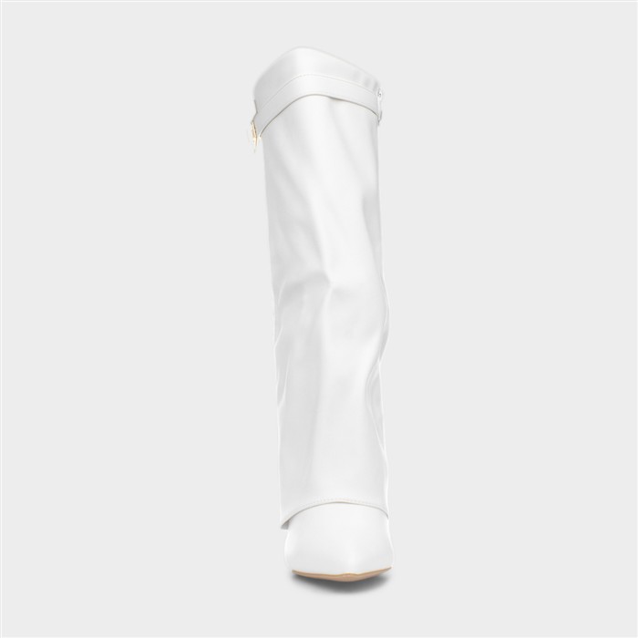 Cassidy Womens White Boot