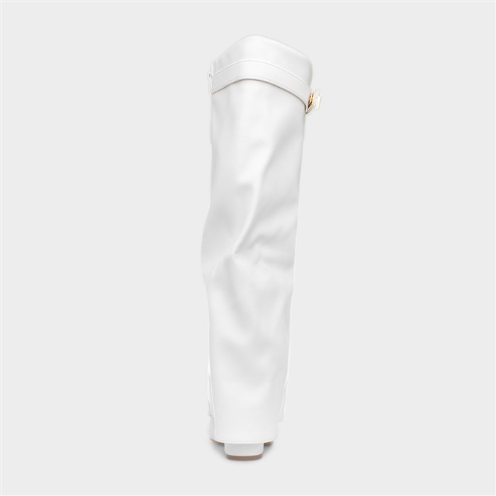 Cassidy Womens White Boot