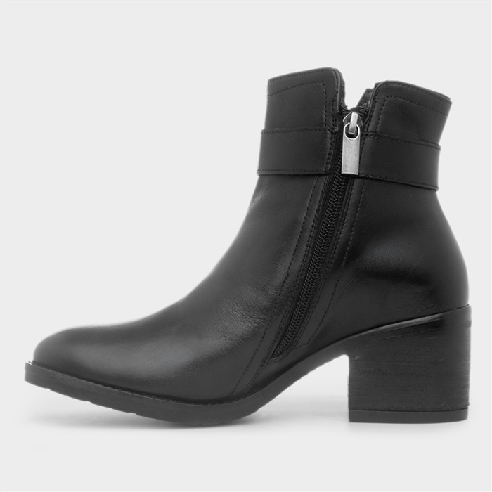 Hensley Womens Black Ankle Boots