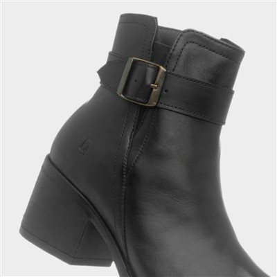 Hensley Womens Black Ankle Boots