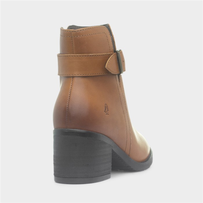 Hensley Women’s Tan Ankle Leather Boo
