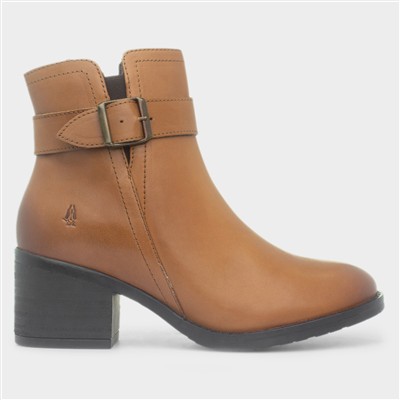 Hensley Women’s Tan Ankle Leather Boo
