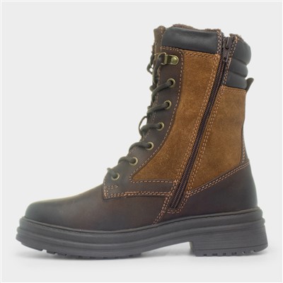 Lacock Women’s Brown Leather Ankle Boot