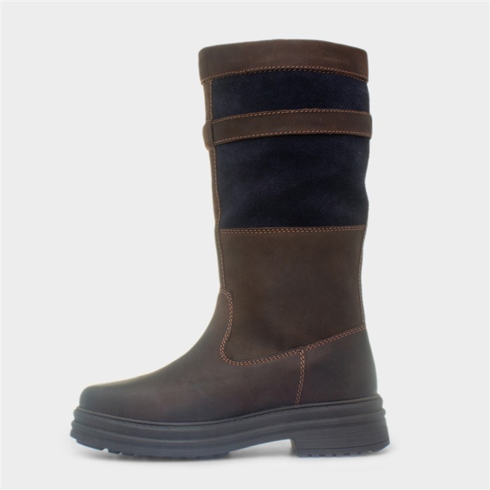 Broadwell Womens Brown Leather Calf Boot