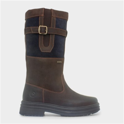 Broadwell Womens Brown Leather Calf Boot