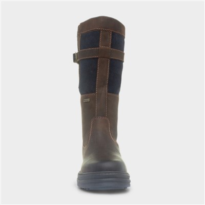 Broadwell Womens Brown Leather Calf Boot