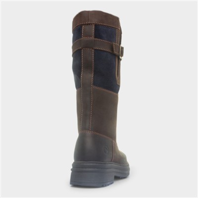 Broadwell Womens Brown Leather Calf Boot
