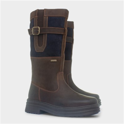 Broadwell Womens Brown Leather Calf Boot