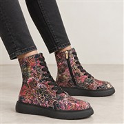 Heavenly Feet Litesoles Fern Pink Lace Up Boots (Click For Details)