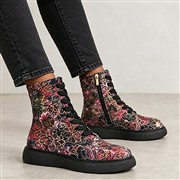 Heavenly Feet Litesoles Womens Pink Lace Up Boots (Click For Details)