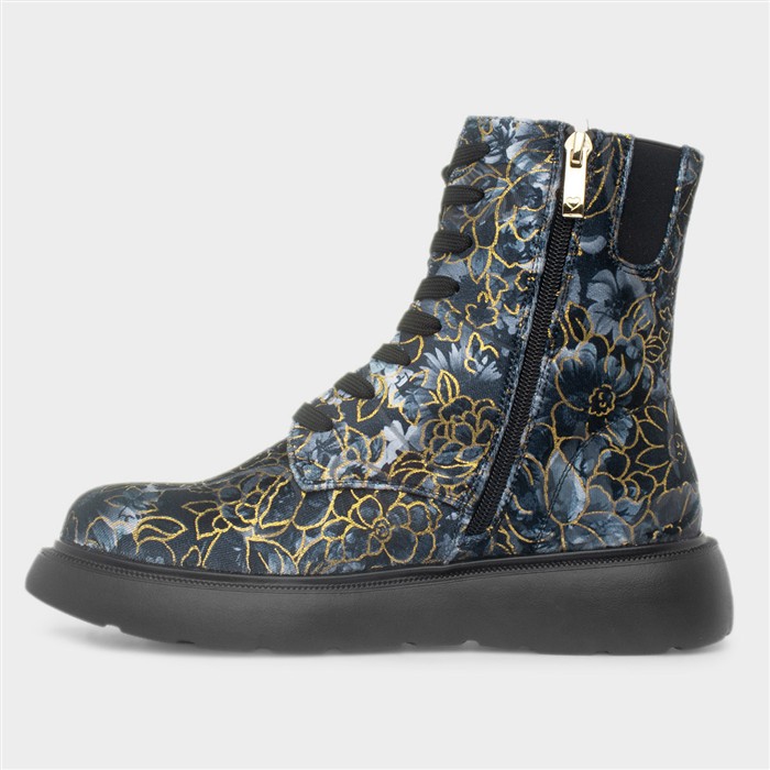 Litesoles Fern Womens Navy Boots