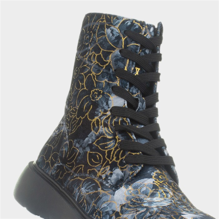 Litesoles Fern Womens Navy Boots
