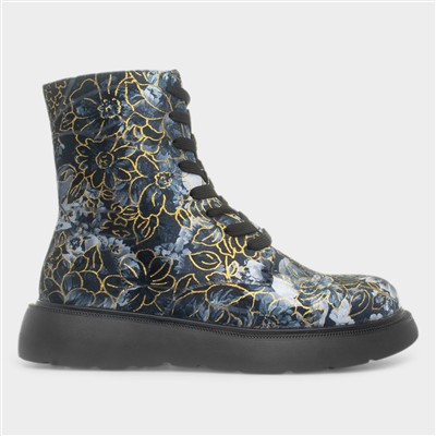 Litesoles Fern Womens Navy Boots