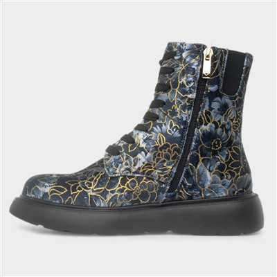 Litesoles Fern Womens Navy Boots