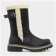Heavenly Feet Yazmina Womens Black Buckle Boot (Click For Details)