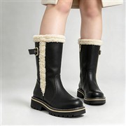 Heavenly Feet Litesoles Yazmina Womens Black Boot (Click For Details)