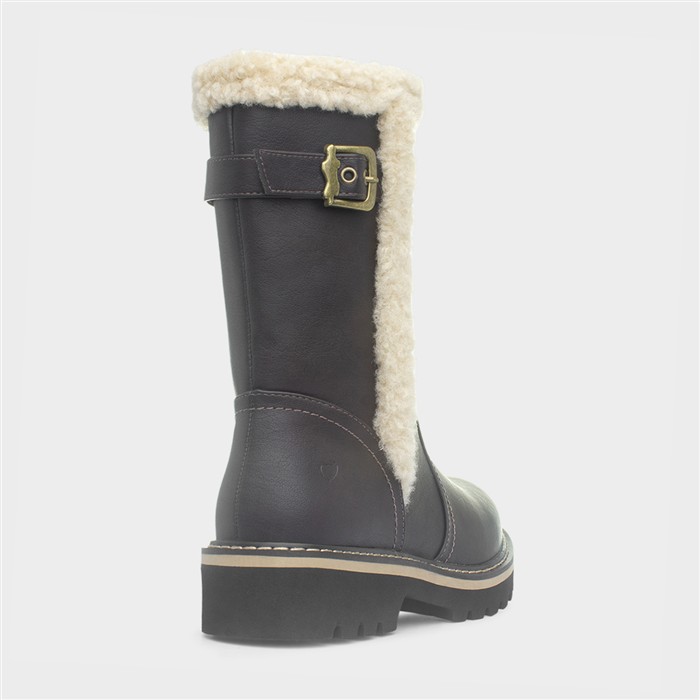 Litesoles Yazmina Womens Brown Boot