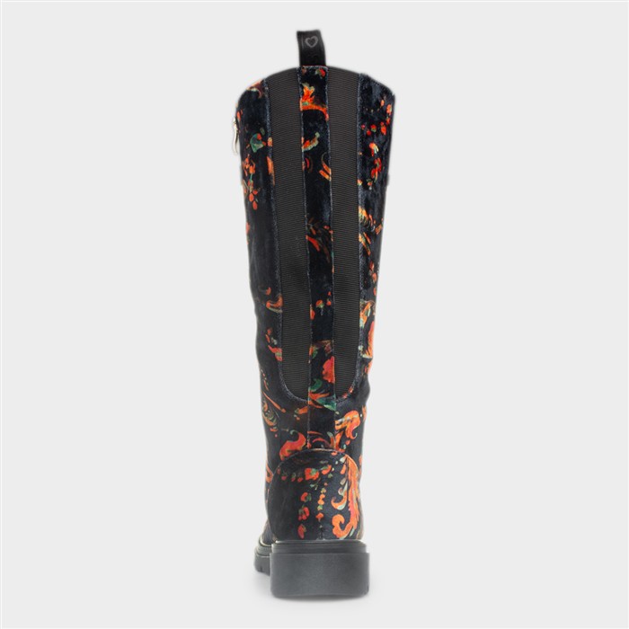 Avalon Womens Multi Lace Up Boot
