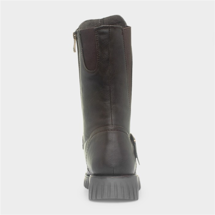 Marianne Womens Chocolate Calf Boot