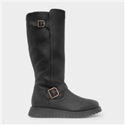 Heavenly Feet Rubymae Womens Black Knee High Boot (Click For Details)