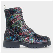 Heavenly Feet Katrina Womens Multi Velour Boot (Click For Details)