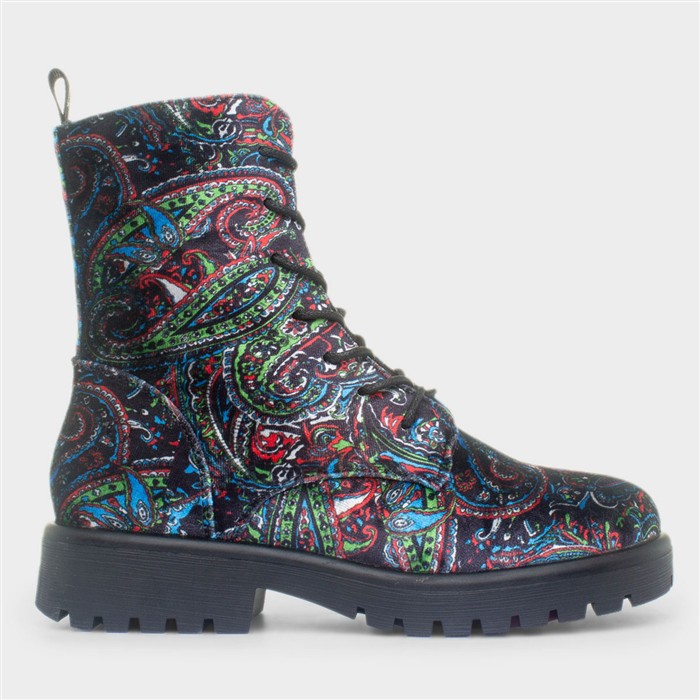 Katrina Womens Multi Velour Boot
