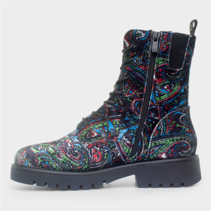 Katrina Womens Multi Velour Boot