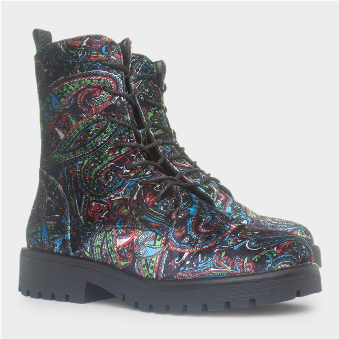 Katrina Womens Multi Velour Boot