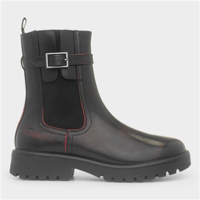Tamsin Womens Washed Burgundy Boot