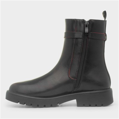 Tamsin Womens Washed Burgundy Boot