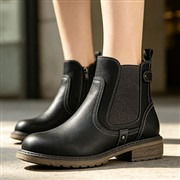 Lunar Roxie Womens Black Ankle Boot (Click For Details)