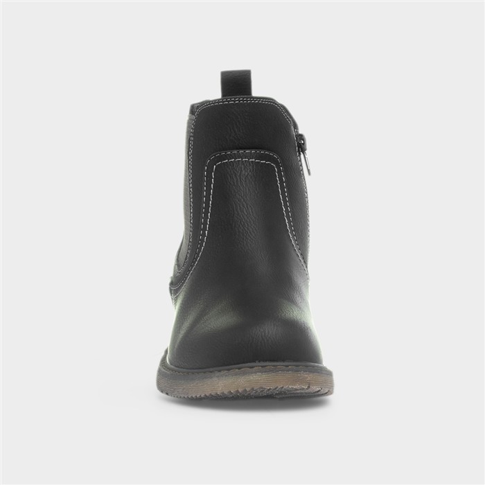 Roxie Womens Black Ankle Boot