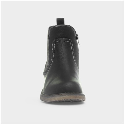 Roxie Womens Black Ankle Boot