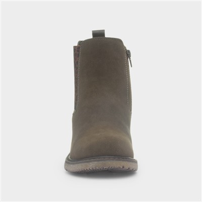 Eve Womens Brown Ankle Boot