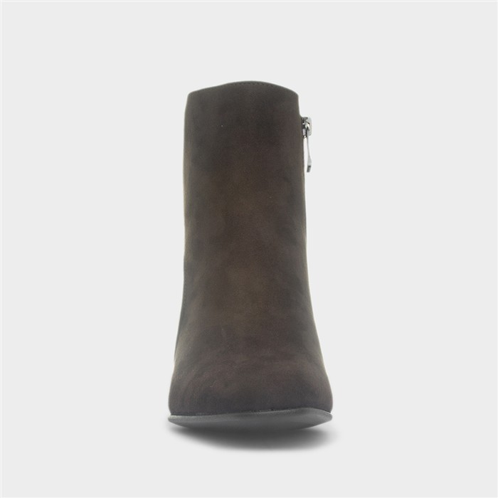 Mocca Womens Brown Ankle Boot