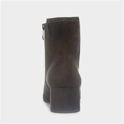 Mocca Womens Brown Ankle Boot