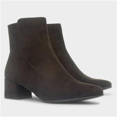 Mocca Womens Brown Ankle Boot