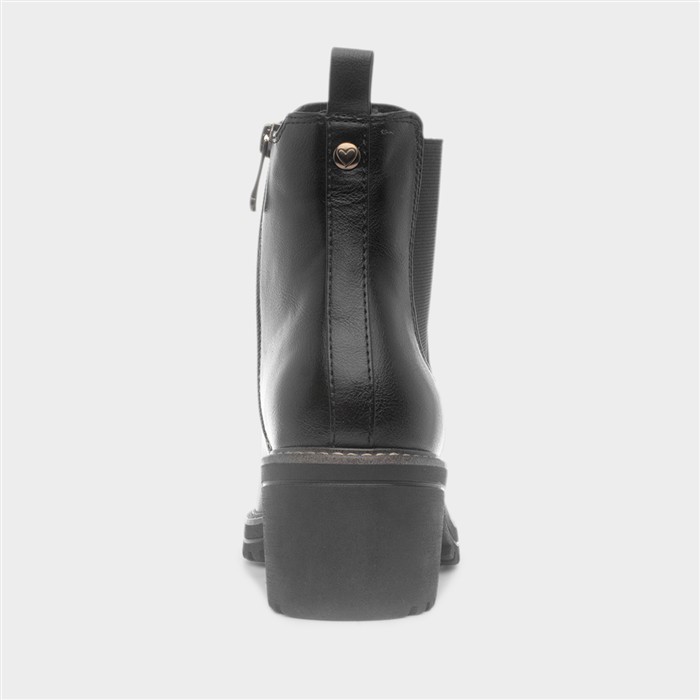 Womens Black Vegan Chelsea Boot