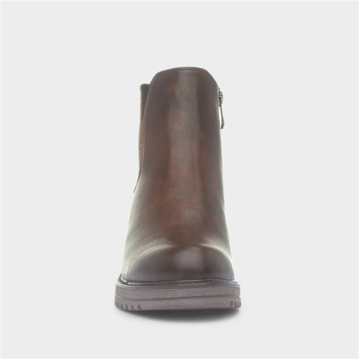 Womens Chestnut Vegan Chelsea Boot