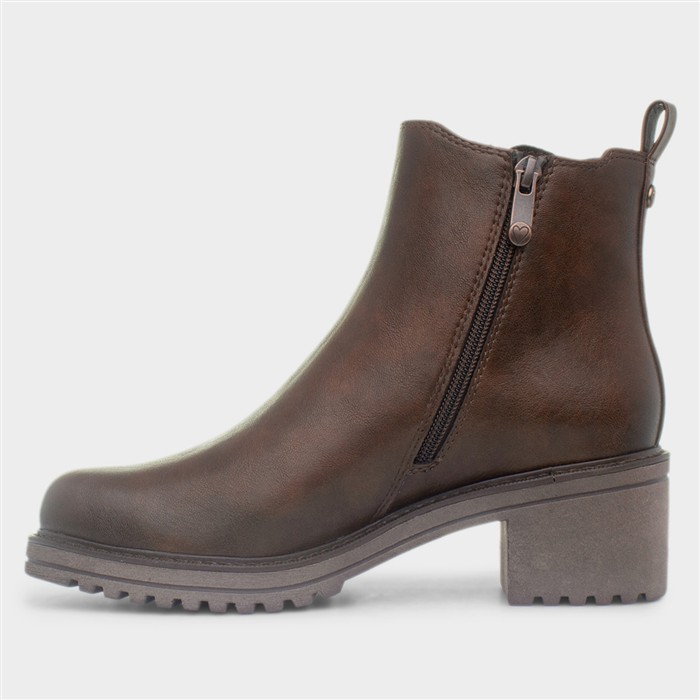 Womens Chestnut Vegan Chelsea Boot