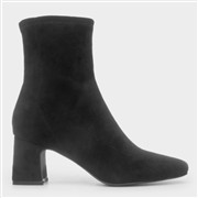 Krush Anaya Black Heeled Zip Up Ankle Boots (Click For Details)