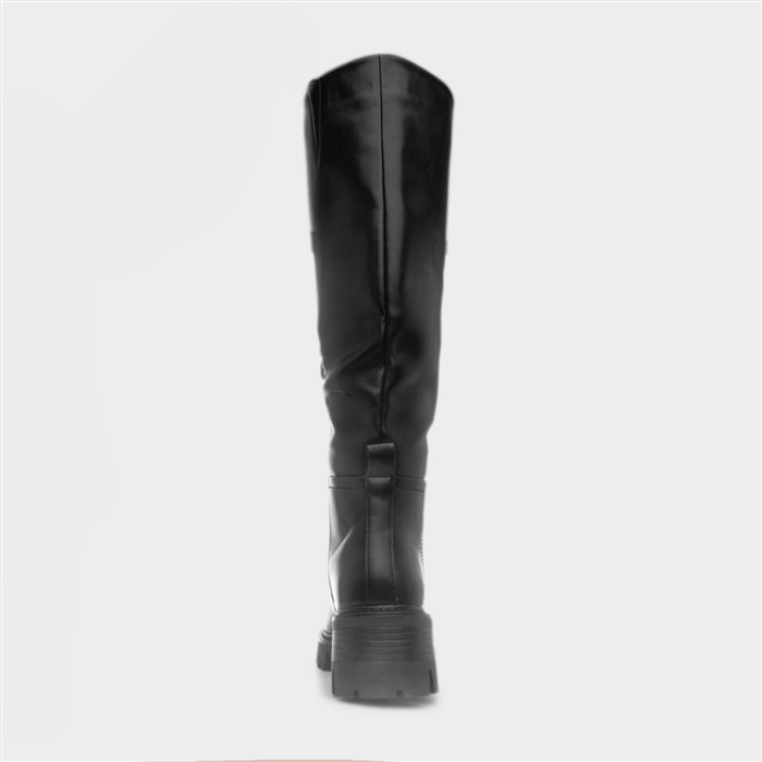 Sutton Womens Black Chunky Boot
