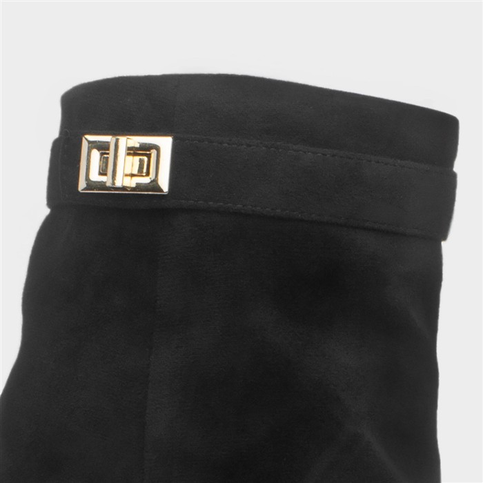 Sadie Womens Black Heeled Boot