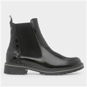 Lunar Bessy Womens Black Patent Chelsea Boot (Click For Details)