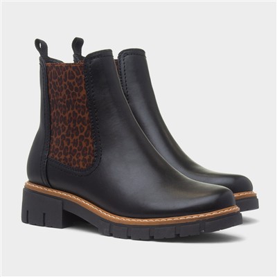 Ribble Womens Black Chelsea Boot